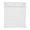 Flash Furniture Vega Wall Mounted Bathroom Medicine Cabinet Storage Organizer w/Two Magnetic Closure Doors FS-VEGA-BATH-5-WH-GG - alternate 6